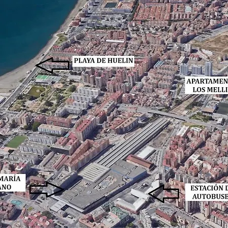 Mellis - Maria Zambrano Train Station & Bus Apartment Malaga